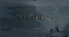 Desktop Screenshot of alicakiroglu.com